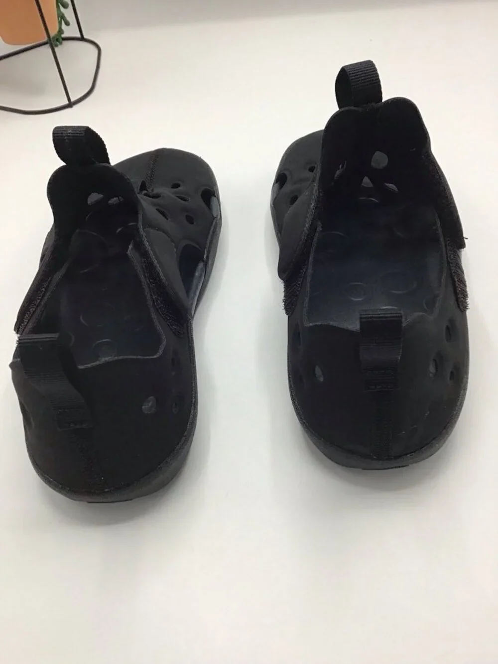 Nike Sunray Protect 4 (TD) Boy's Girl's Size 3y  Black Sandals Water Shoes